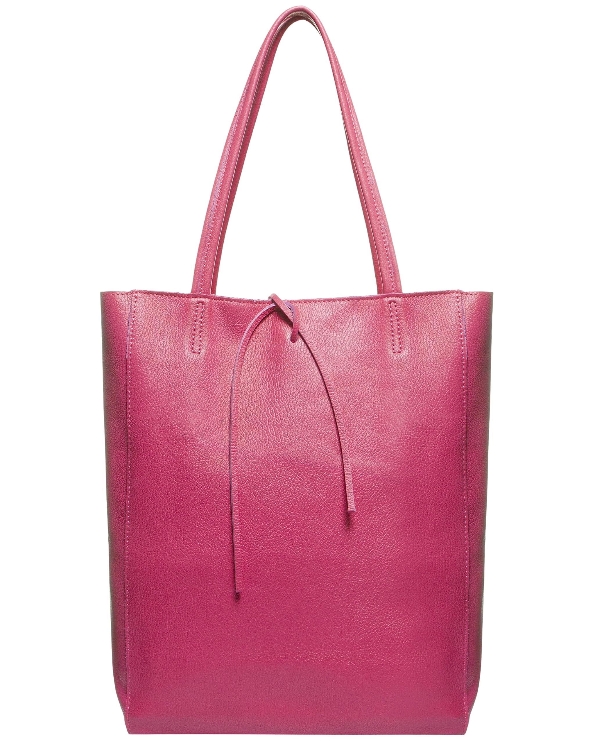 Genuine Italian Leather Tote Bag for Women - Large Zippered Handbag for Work, Travel & Shopping | Stylish & Durable Office Bag, Commuter Purse & Everyday Carryall