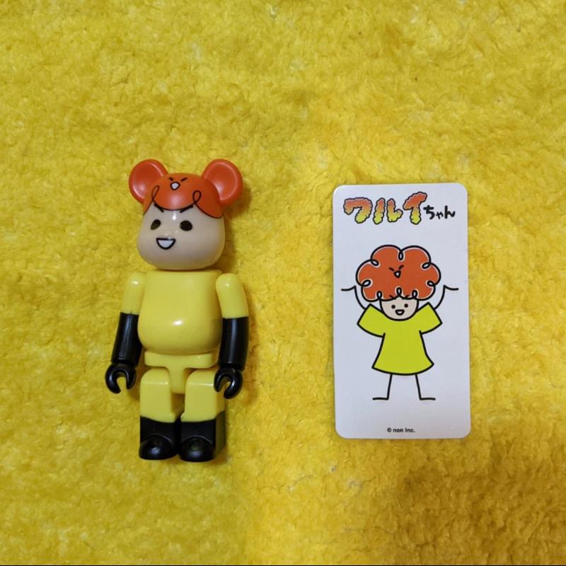 Bearbrick Series 35 ARTIST Warui chan 100% Collectible Figure - Limited Edition Japanese Vinyl Toy for Display & Decoration - Perfect for Anime Fans, Toy Collectors & Home Office Decor