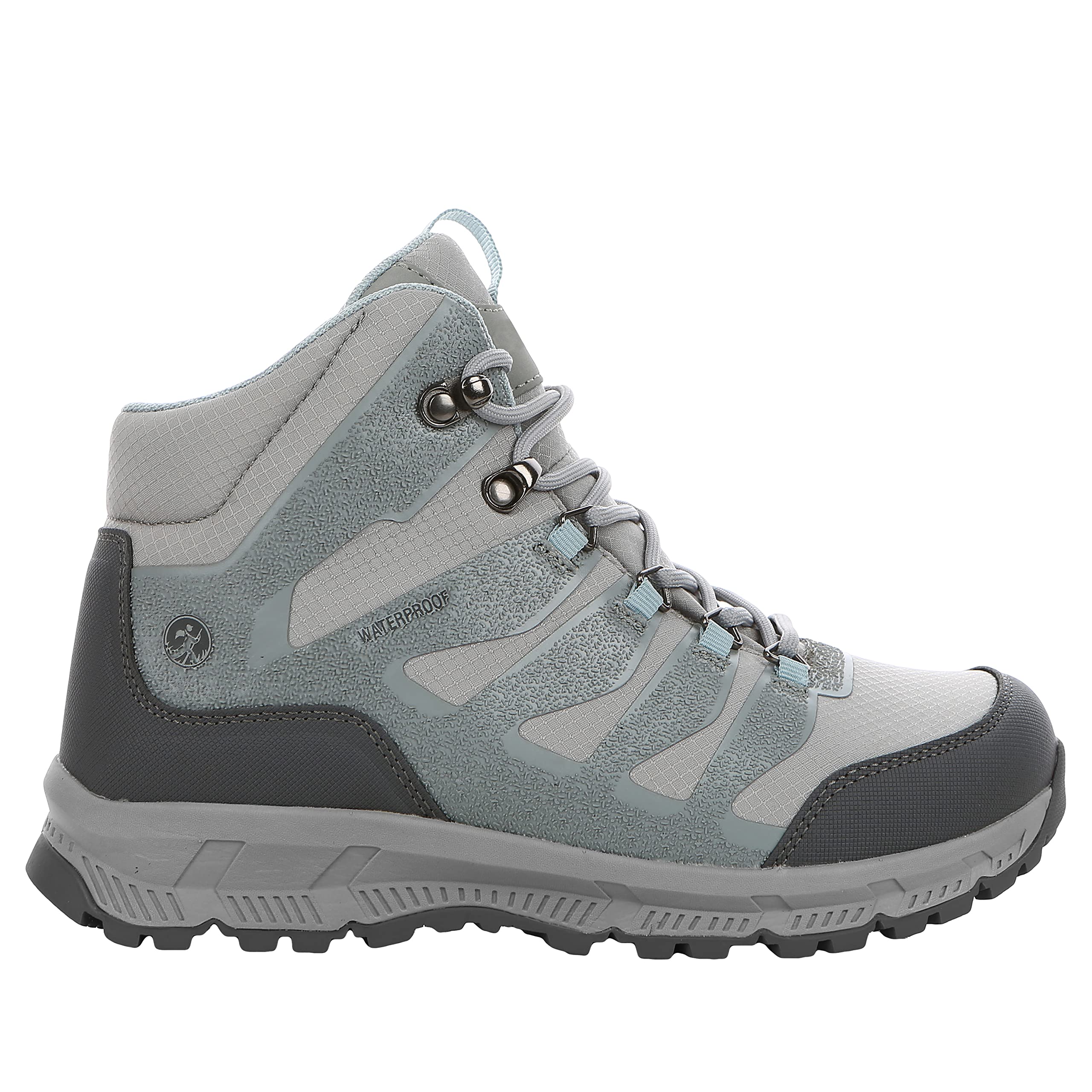 Northside Women's Hargrove Mid Waterproof Hiking Boots - Lightweight EVA Midsole & Rubber Traction Outsole for Outdoor Adventures - Perfect for Hiking, Camping and Trail Walking in All Weather Conditions