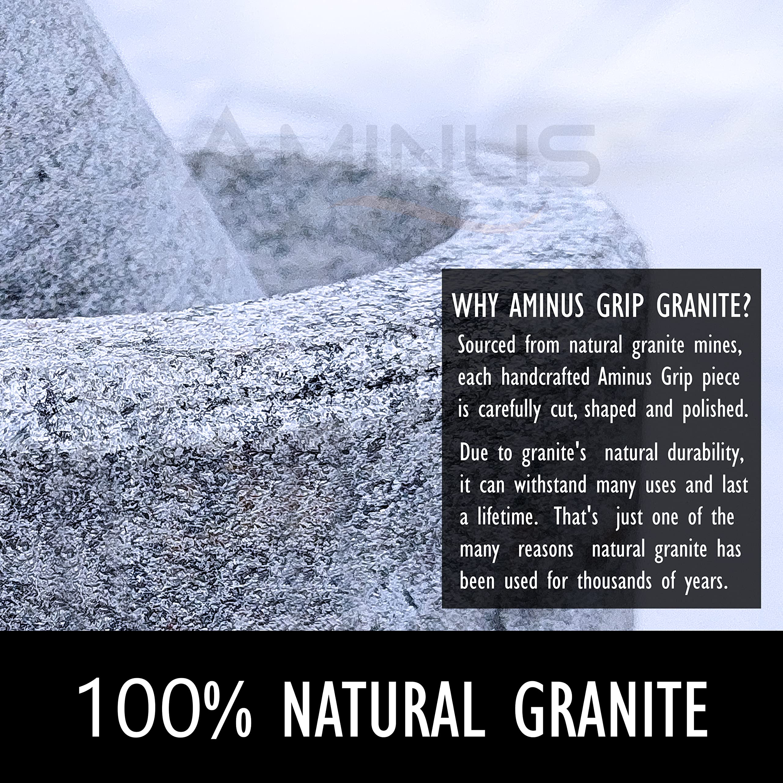Premium Granite Mortar and Pestle Set - 5