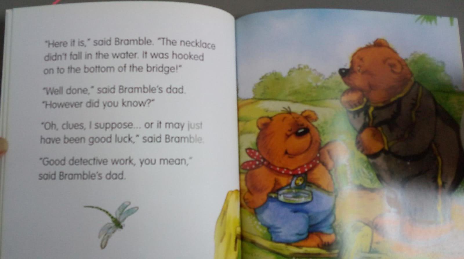Brimax Classic Bramble Bear - The Missing Necklace | Plush Toy for Kids & Collectors | Perfect for Storytime, Gifts & Nursery Decor