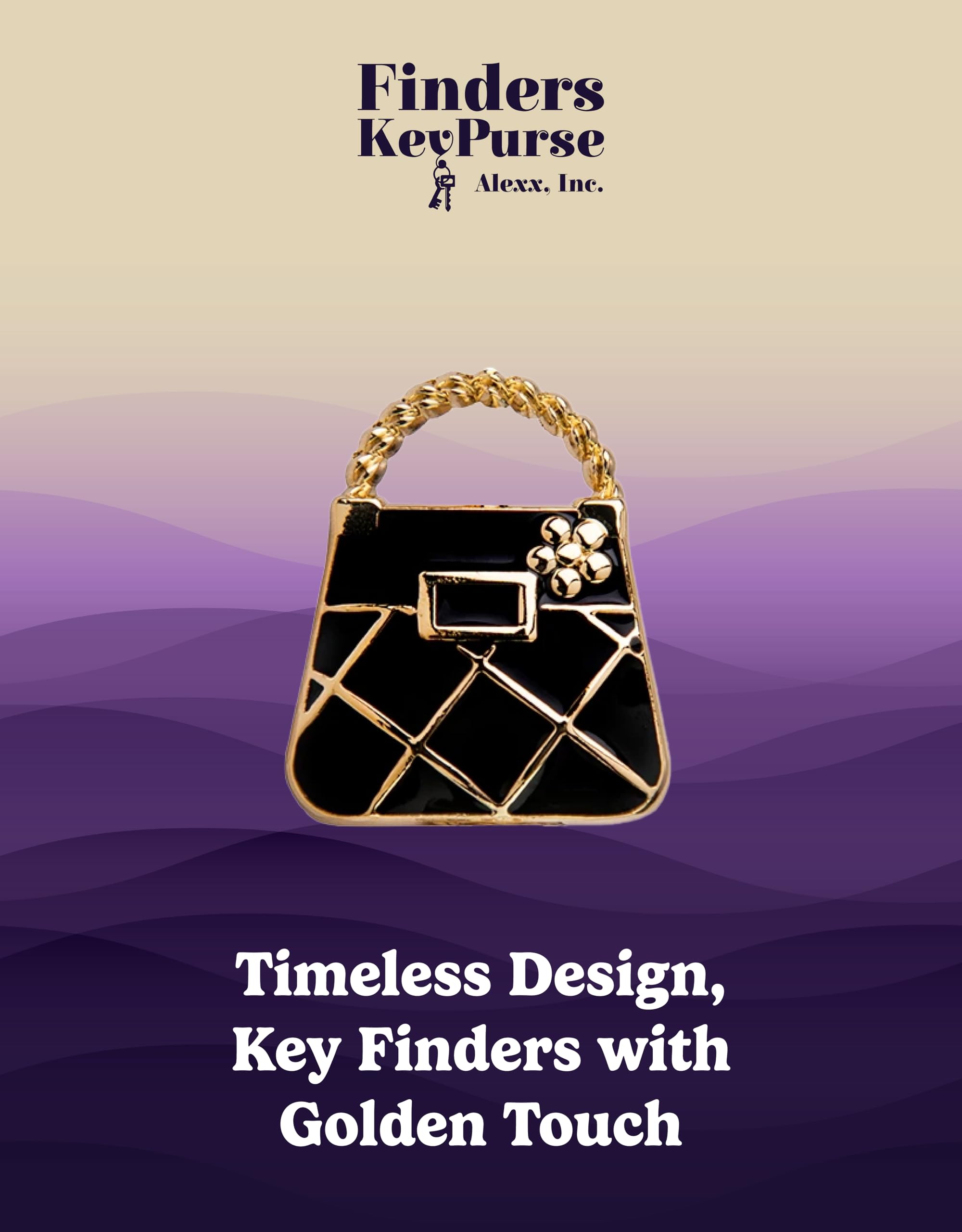 Women's Bag Charm Key Finder - Stylish Keychain & Purse Organizer Accessory - Perfect Gift for Mom, Wife, Girlfriend - Ideal for Everyday Use, Travel, and Keeping Keys Organized