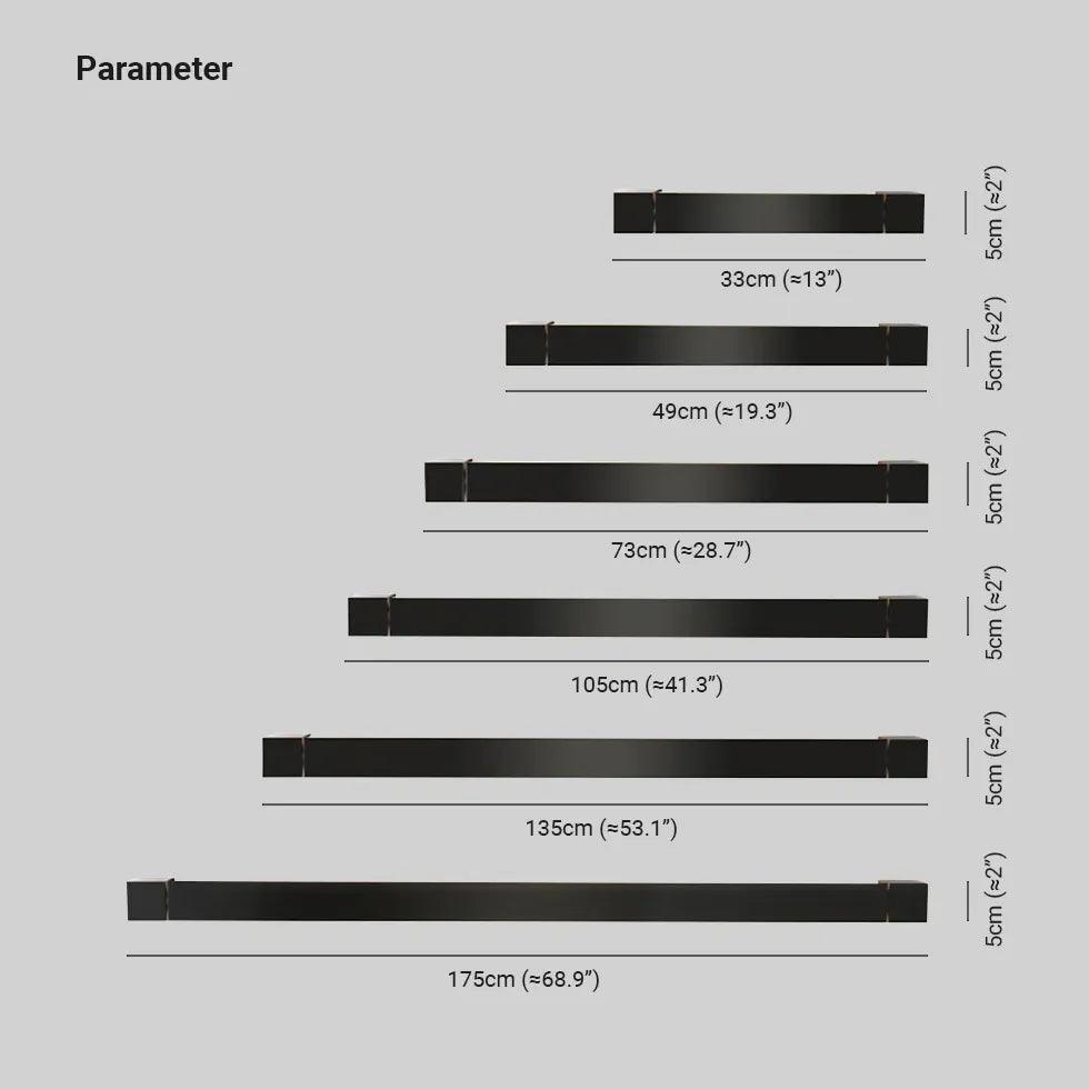 Modern LED Black Picture Light - Energy Efficient Artwork Lighting for Galleries, Museums & Home Decor