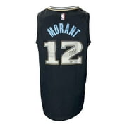 Authentic Ja Morant Signed Memphis Grizzlies Black Nike Swingman Jersey - Limited Edition NBA Basketball Collectible - Perfect for Sports Memorabilia Collections, Fan Gifts, and Game Day Display