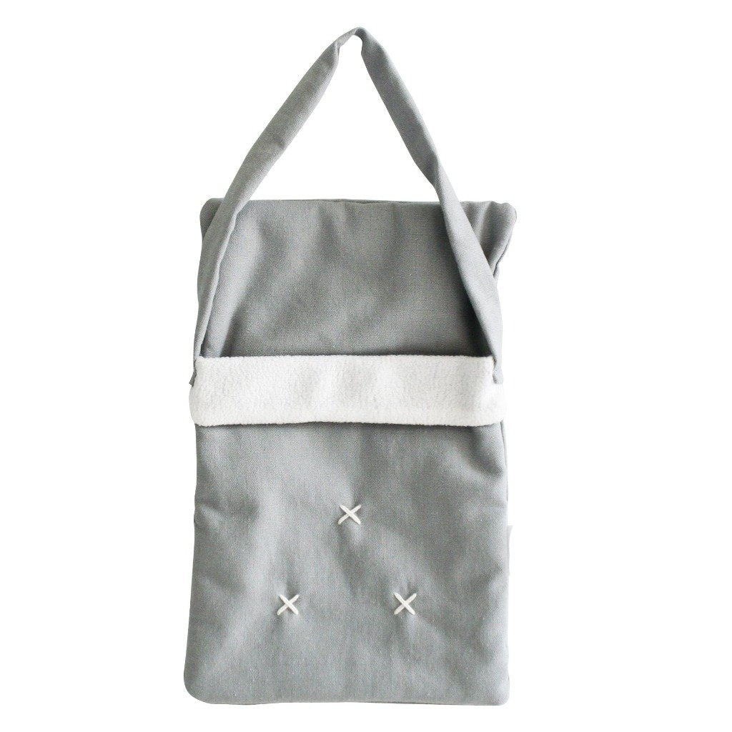 ALIMROSE Grey Carry Bag - Stylish & Durable Tote for Women, Perfect for Shopping, Travel, and Everyday Use