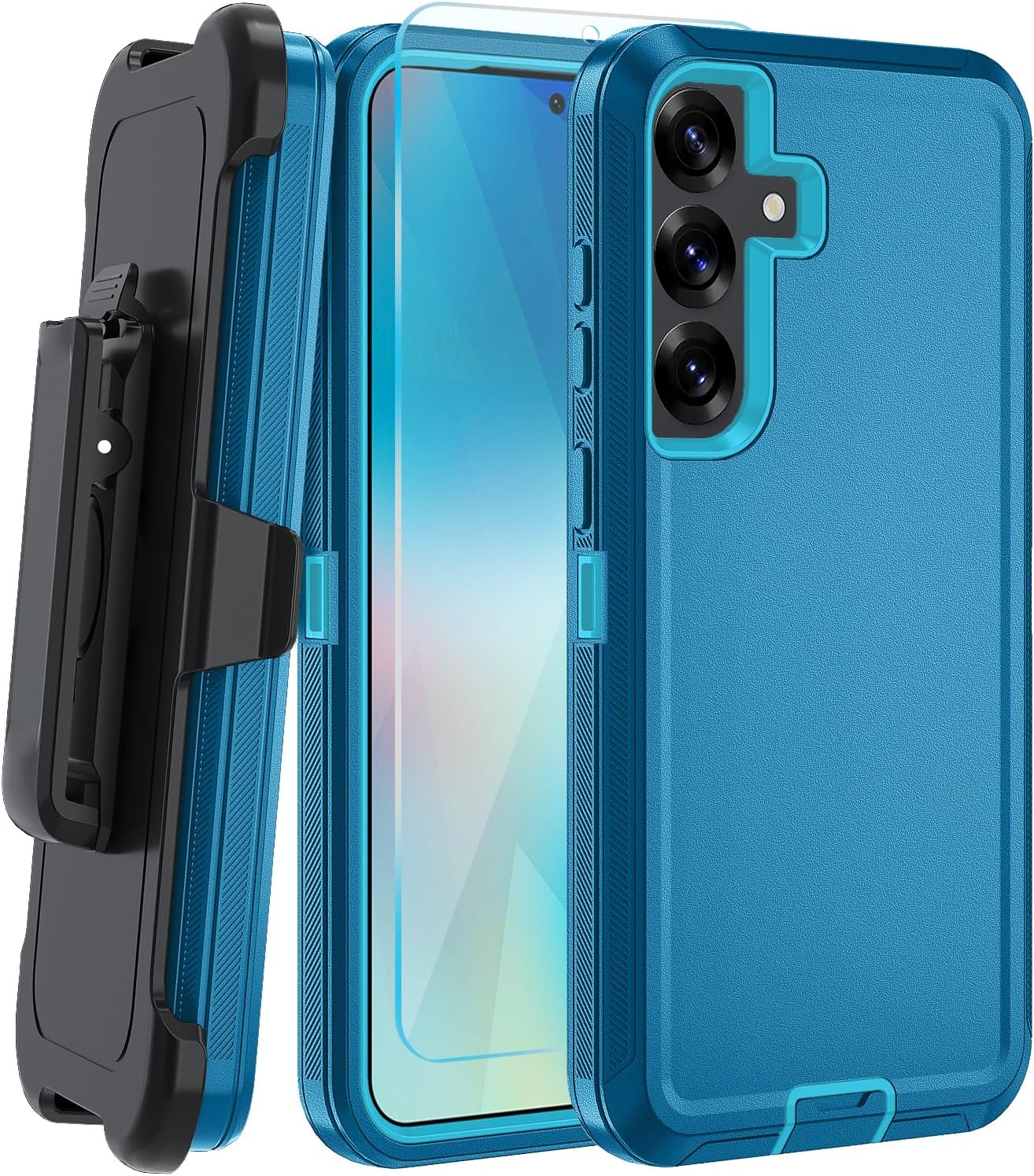 Samsung Galaxy S25 Plus Case - Military Grade Shockproof Protective Cover with Rugged Drop Protection, Impact Absorption & Scratch Resistance | Perfect Fit with Precise Cutouts for Wireless Charging | Ideal for Outdoor, Work & Active Lifestyle Use