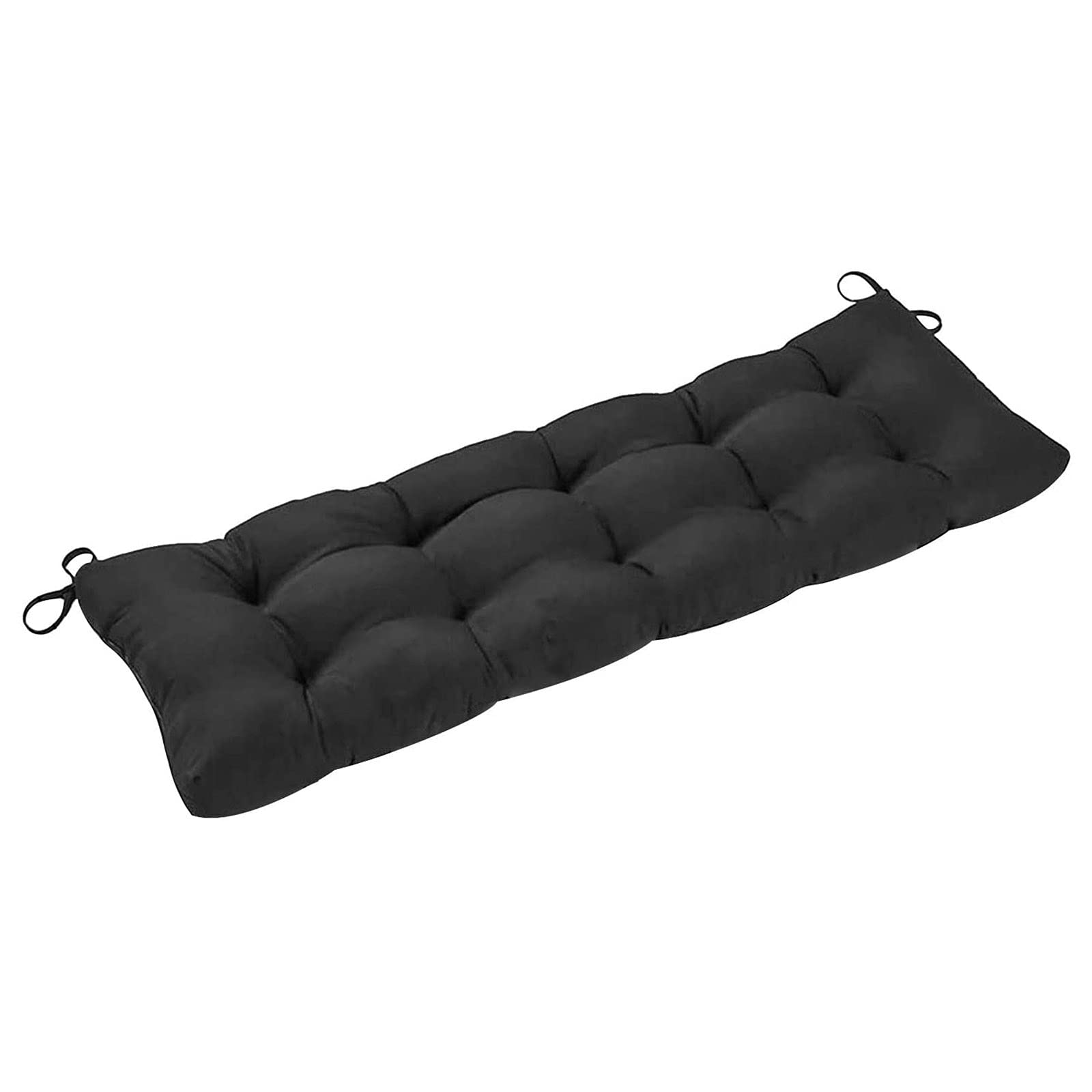 NNAA 47x19in Non-Slip Waterproof Outdoor Bench Cushion - Soft Polyester Classic Swing Cushion for Patio, Yard, Loveseat, Wicker & Indoor Furniture - Perfect for Lounging, Relaxing & Decorating Your Garden or Living Space