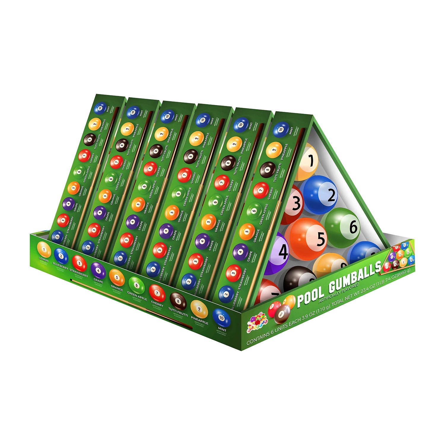 Albert's Premium Pool Gumball Box - 4oz Chewing Gum Candy for Kids & Parties | Perfect for Birthday Favors, Vending Machines, and Poolside Snacks