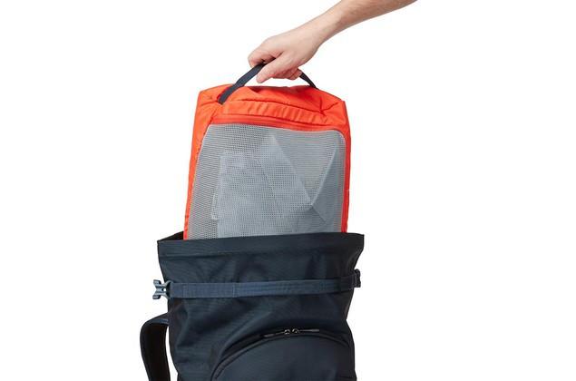 Thule Subterra Travel 34L Laptop Backpack - Water-Resistant Mineral Gray Daypack for Work, School & Commuting - Durable Carry-On Backpack with Laptop Compartment for Business Travel & College