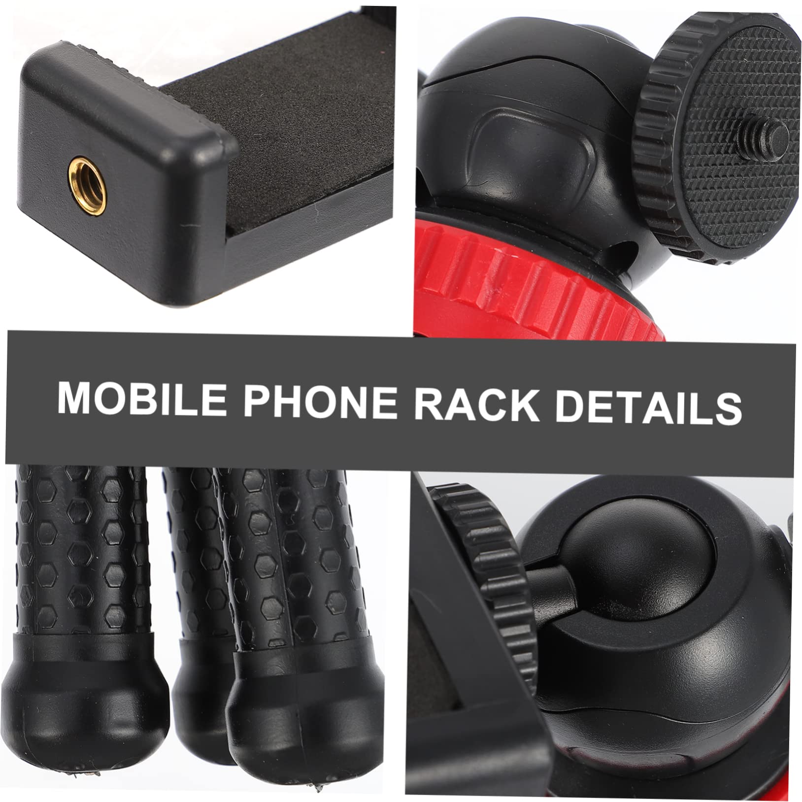 BUTIFULSIC 1pc Octopus Tripod - Flexible Phone & Camera Stand with High Elastic Glue, Portable Mini Tripod for Smartphones, DSLR Cameras | Perfect for Selfies, Vlogging, Live Streaming & Tabletop Photography