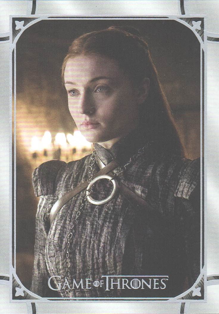 2021 Game of Thrones Iron Anniversary Trading Card #152 Sansa Stark - Limited Edition Collectible for Fans & Card Game Enthusiasts - Perfect for Display, Gifts, and Game Nights