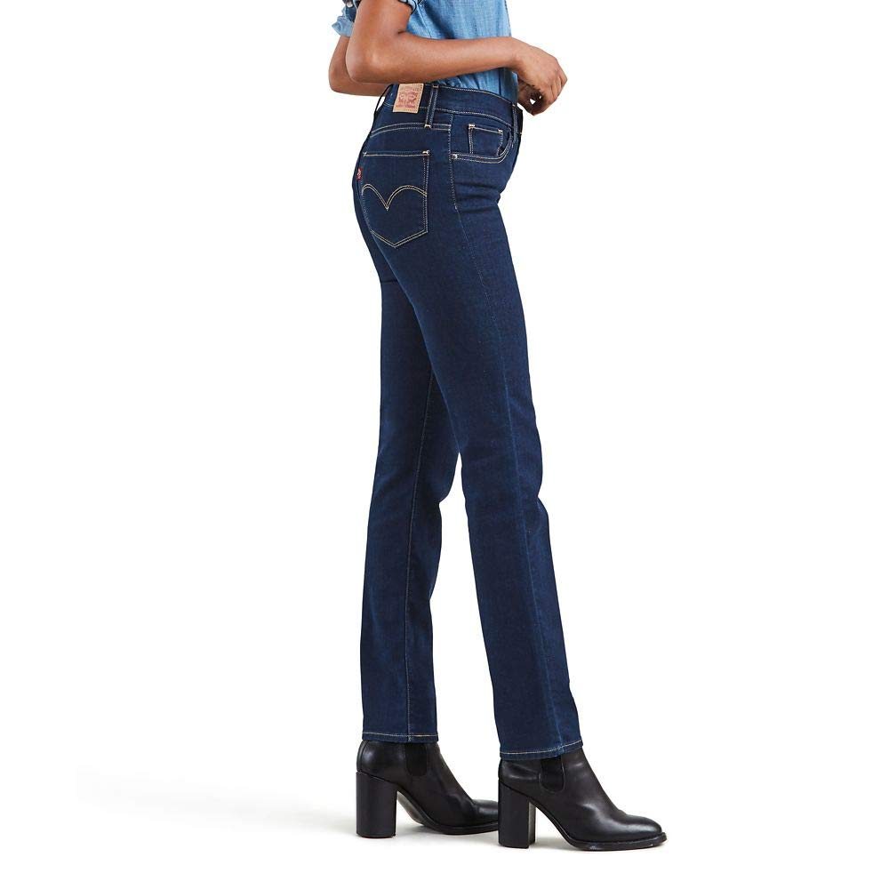 Levi's Women's Straight 505 Jeans - Classic Blue Denim Pants for Casual Wear & Everyday Outfits | Perfect for Work, Shopping & Weekend Style