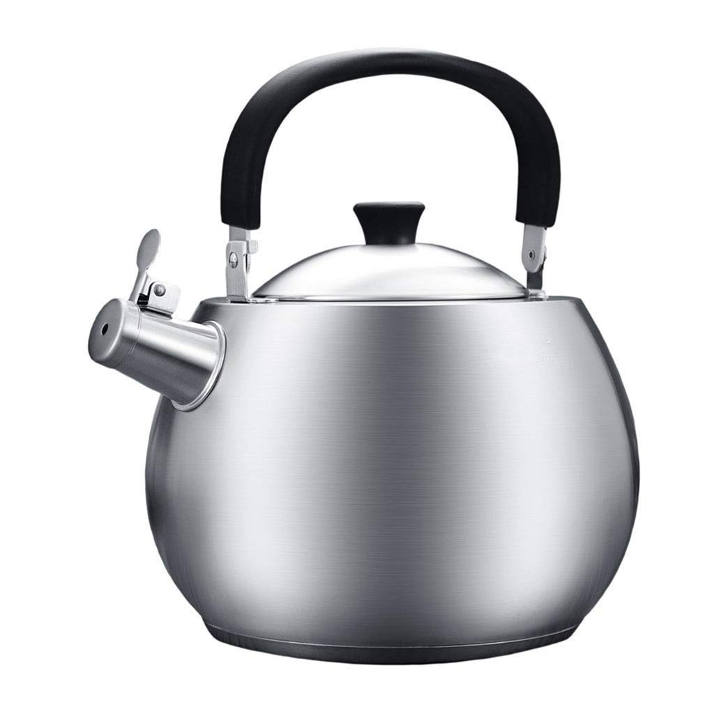 SGSG Stainless Steel Whistling Tea Kettle - Stovetop Tea & Water Boiler for Home, Dorm, Apartment | Perfect for Making Tea, Coffee & Hot Water in Kitchen, Office or Camping