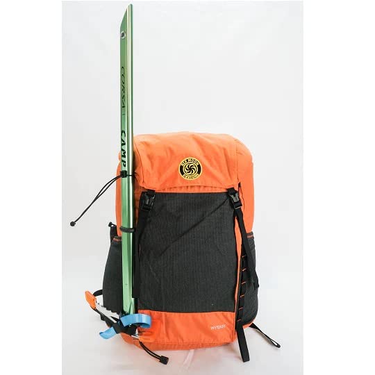 Six Moon Designs WY'EAST DAYPACK With Wing Belt - Lightweight Hiking Backpack for Day Trips, Travel & Everyday Use | 25oz Ultralight Pack for Hiking, Commuting & Outdoor Adventures (Orange)