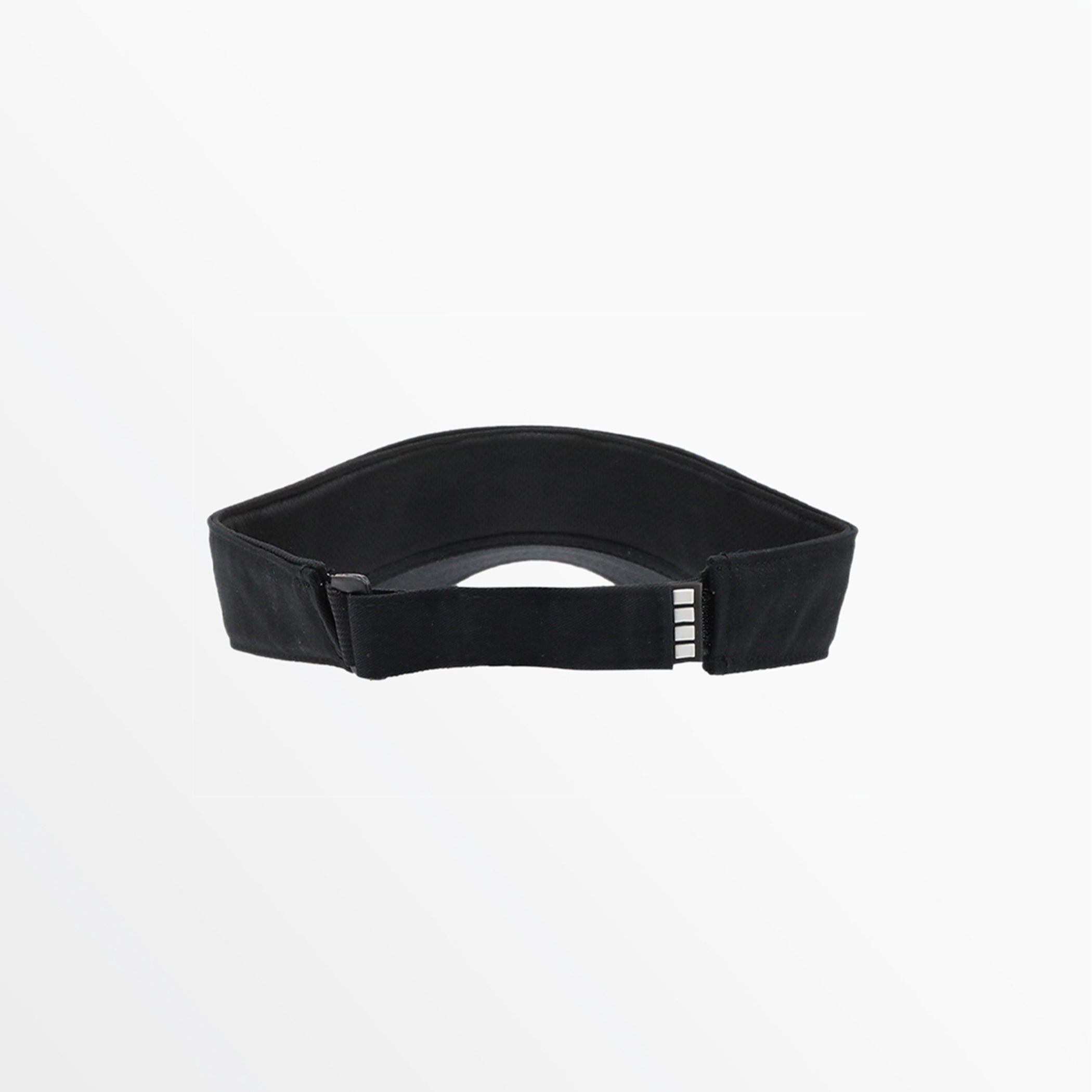 Adult Cotton Spandex Twill Visor Cap - Adjustable & Breathable for Outdoor Sports, Golf, Running, and Hiking