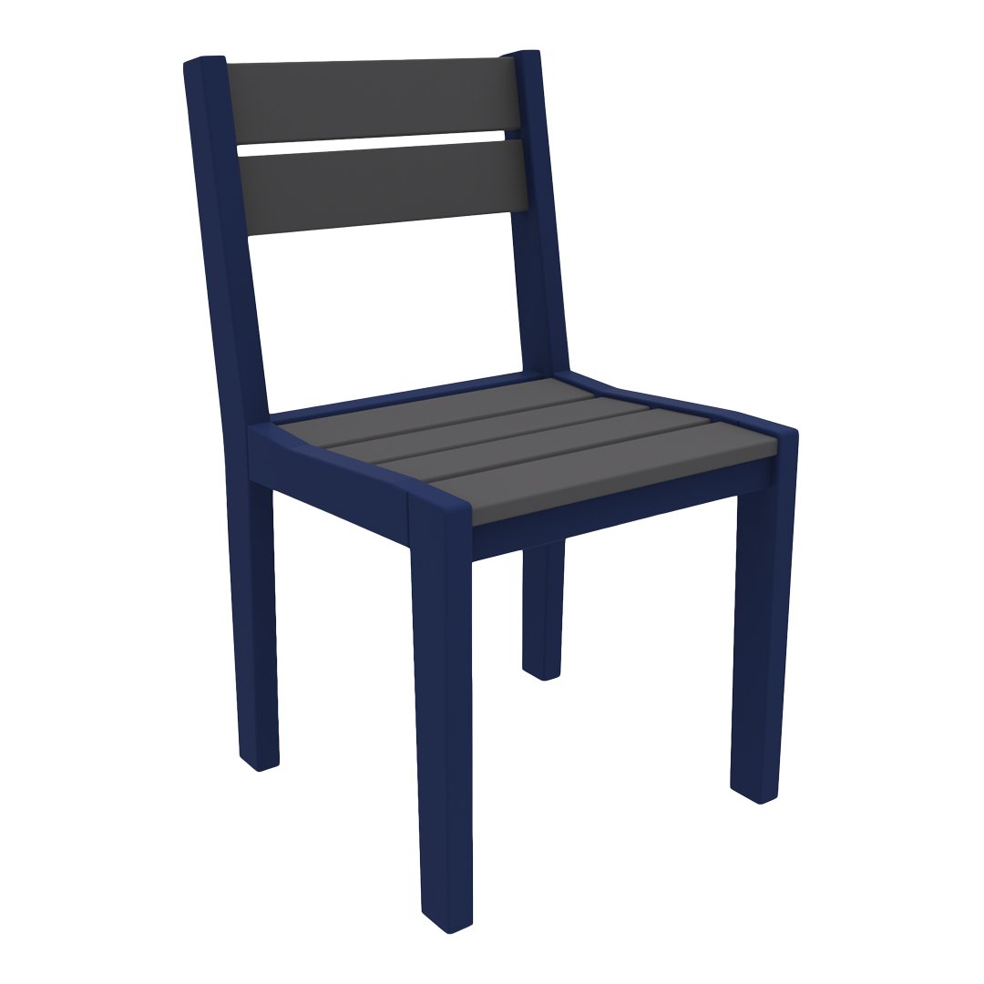 Stylish Coastline Cafe Dining Chair - Modern Wooden Bistro Chair for Kitchen, Restaurant & Patio - Perfect for Home, Cafe & Outdoor Dining