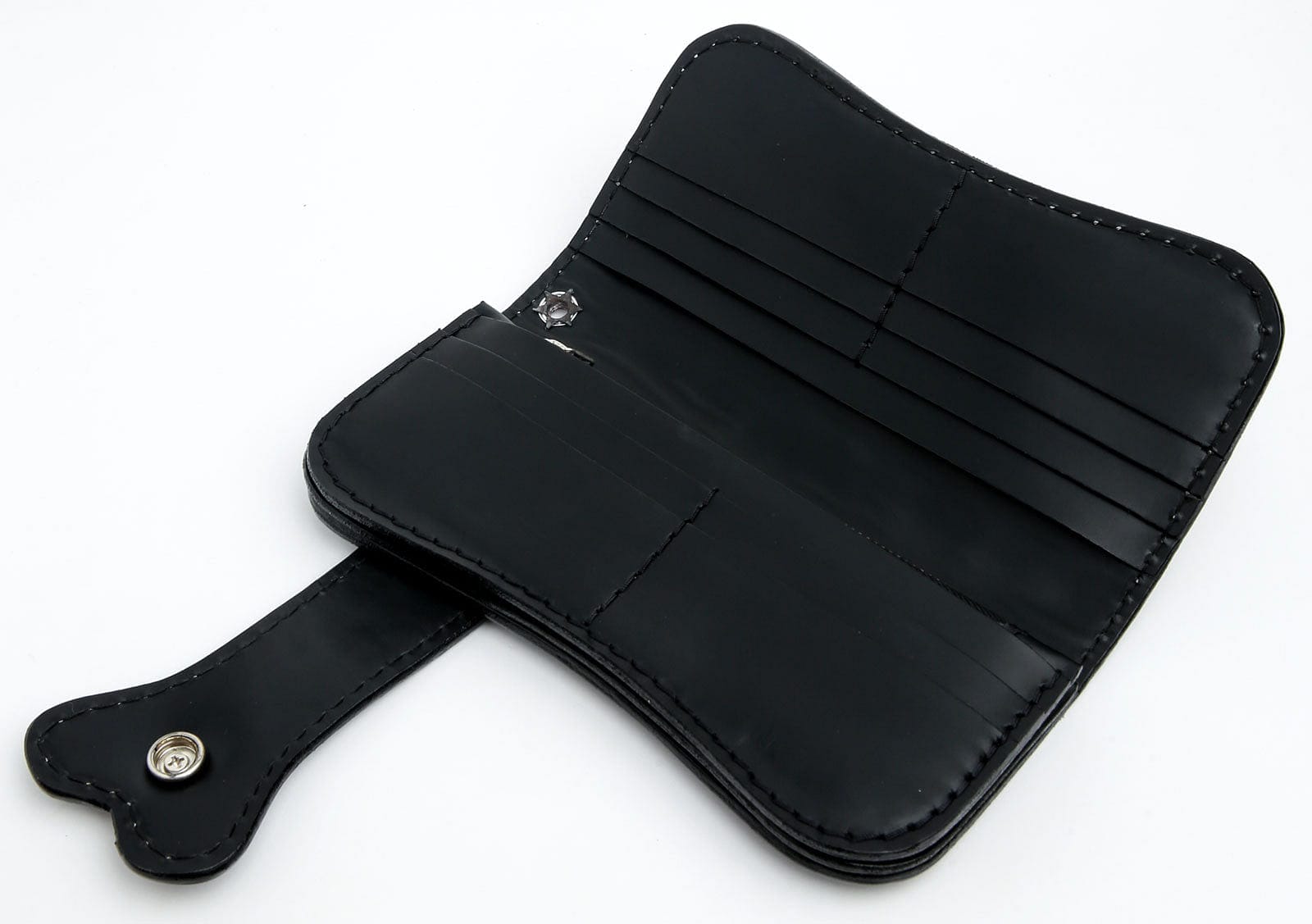 Handcrafted Motorcycle Skull Rider Genuine Leather Biker Wallet - Premium Biker Accessory for Riders & Motorcycle Enthusiasts - Perfect for Daily Use, Travel & Gift Giving