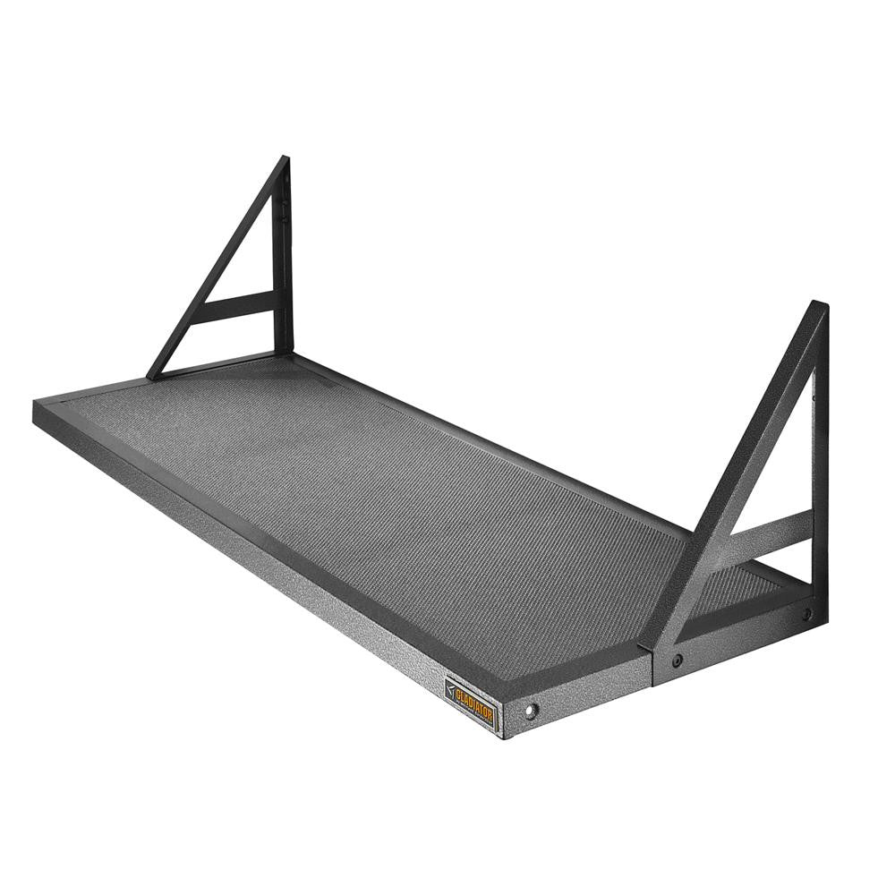 45 Gearloft™ Shelf - Hammered Granite Wall Mounted Storage Organizer | Perfect for Bathroom, Kitchen, or Living Room Decor