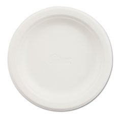 Eco-Friendly Disposable Paper Plates for Dinner Parties, Picnics & BBQs – Bulk Pack of 100 Compostable Dinnerware Plates