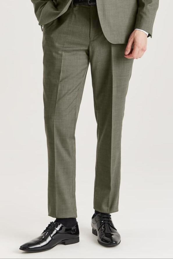 Kurt Sage Men's Two Piece Suit | Premium Slim Fit Business Suit for Weddings & Formal Events | Office Wear & Special Occasions