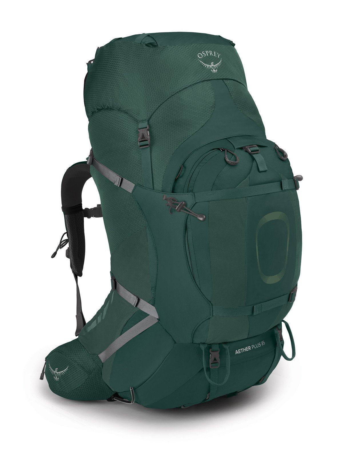 Osprey Aether Plus 85 Backpack - Lightweight Hiking Backpack for Men & Women - Large Capacity Travel Backpacking Pack - Perfect for Long-Distance Trekking & Outdoor Adventures