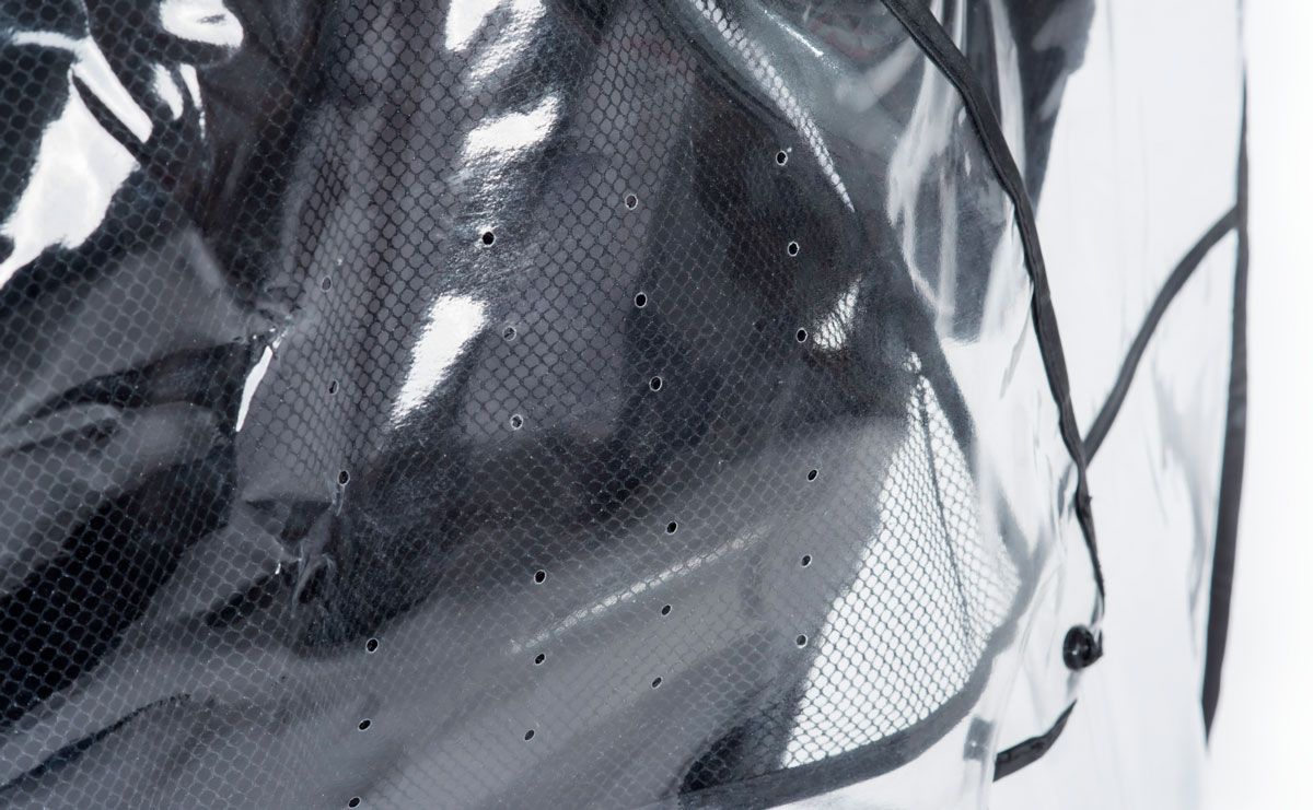 Premium Triple Stroller Rain Cover - Waterproof & Windproof Protection for 3 Kids - Ideal for Outdoor Walks, Hiking, and Bad Weather Strolls