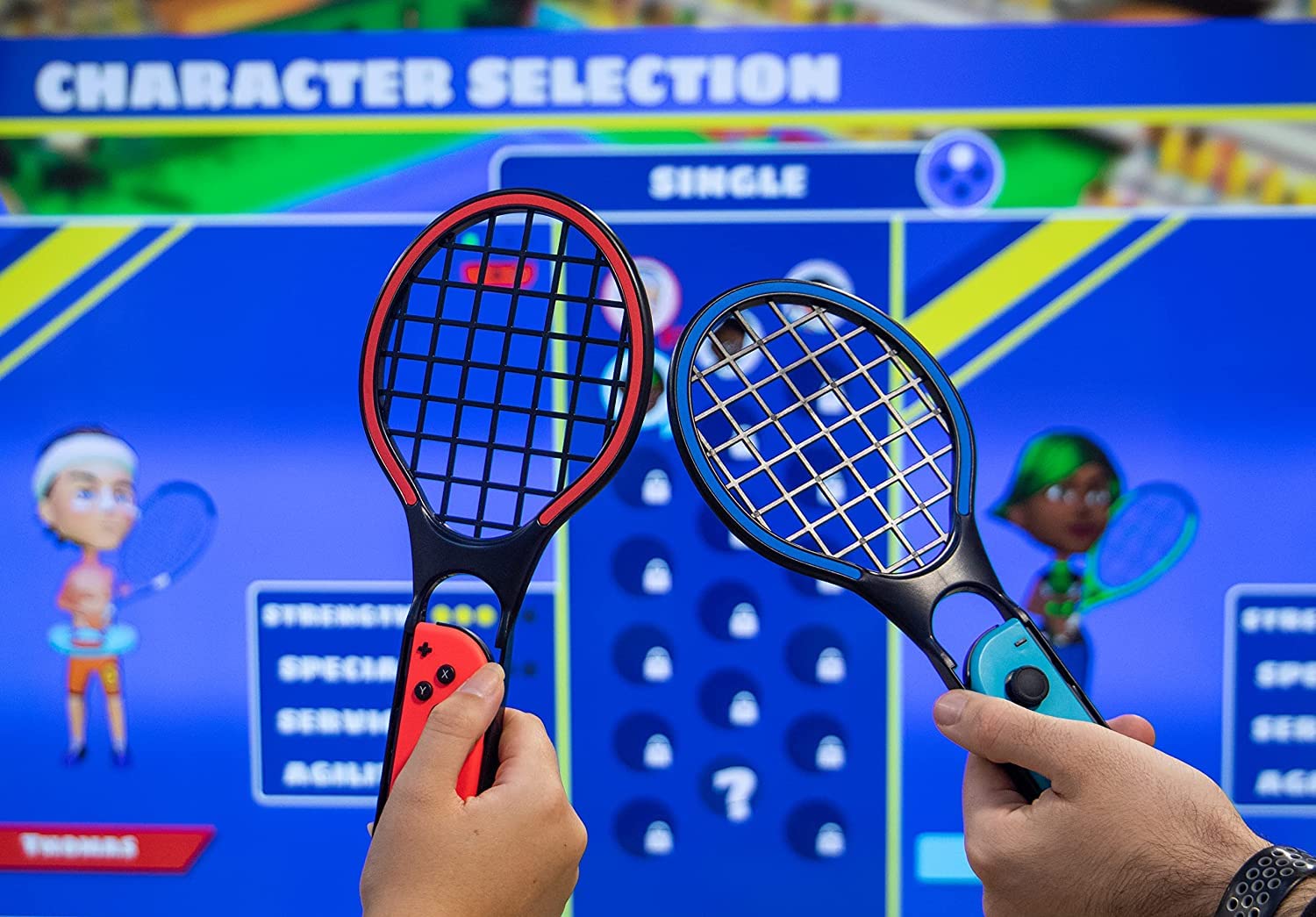 Instant Sports Tennis Bundle for Nintendo Switch - Fun Multiplayer Game for Family & Friends - Perfect for Parties, Game Nights & Indoor Sports Fun