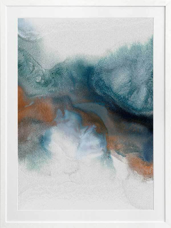 Dust and Sky I Framed Art Print - Premium Wall Decor for Living Room, Bedroom & Office - Modern Home & Office Aesthetic