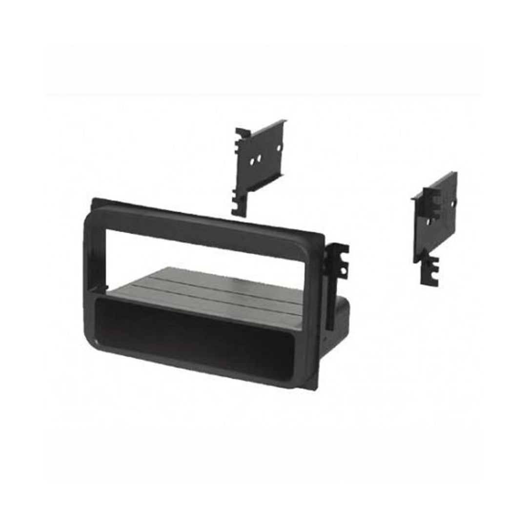 1999-2001 Hyundai Sonata Single DIN Car Stereo ISO Mount with Storage Pocket - Compatible with American International HYNK1112 - Perfect for Upgrading Your Car Audio System