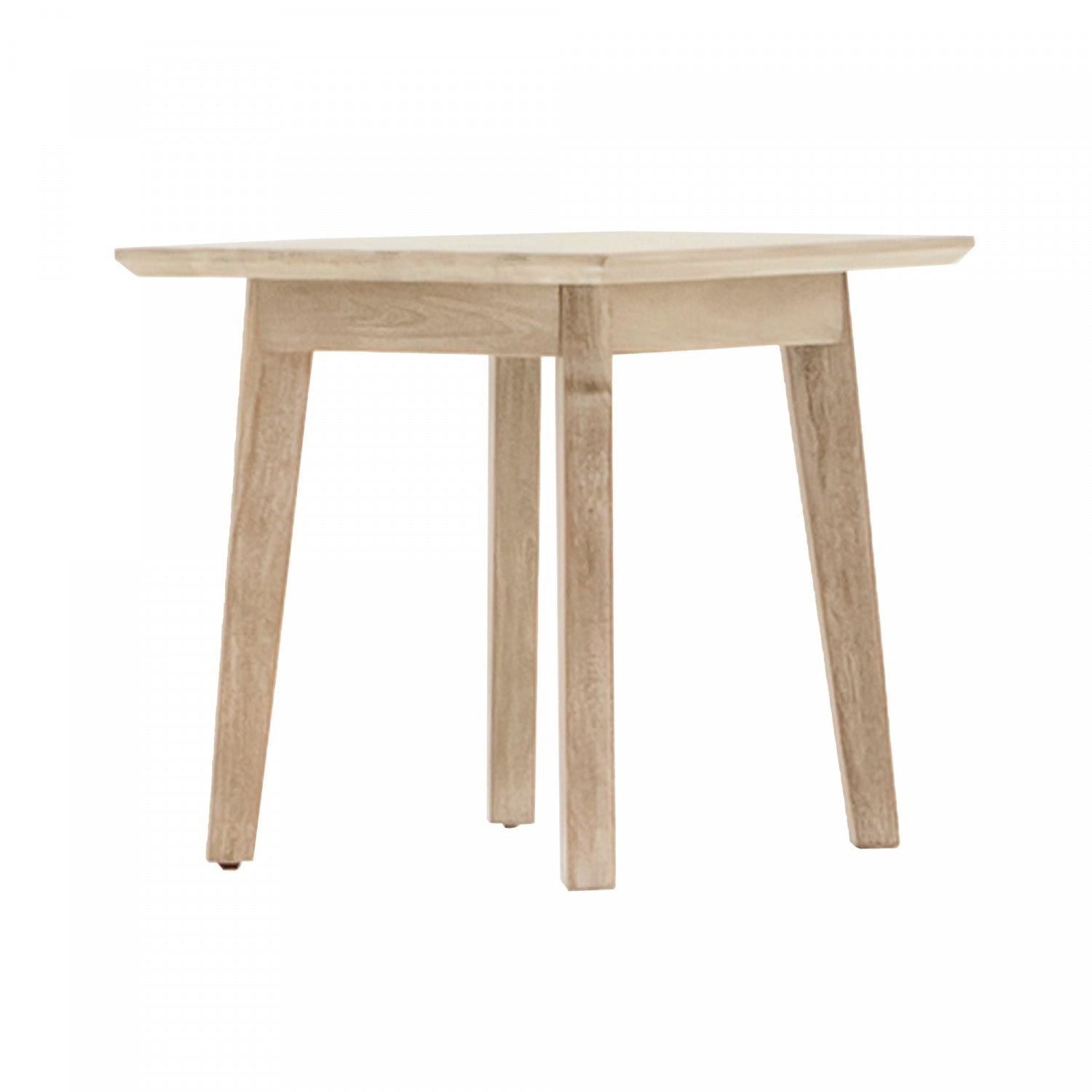 Abenra Side Table - Light Driftwood Finish, Small End Table for Living Room, Bedroom, or Office - Perfect for Holding Lamps, Books, and Decor