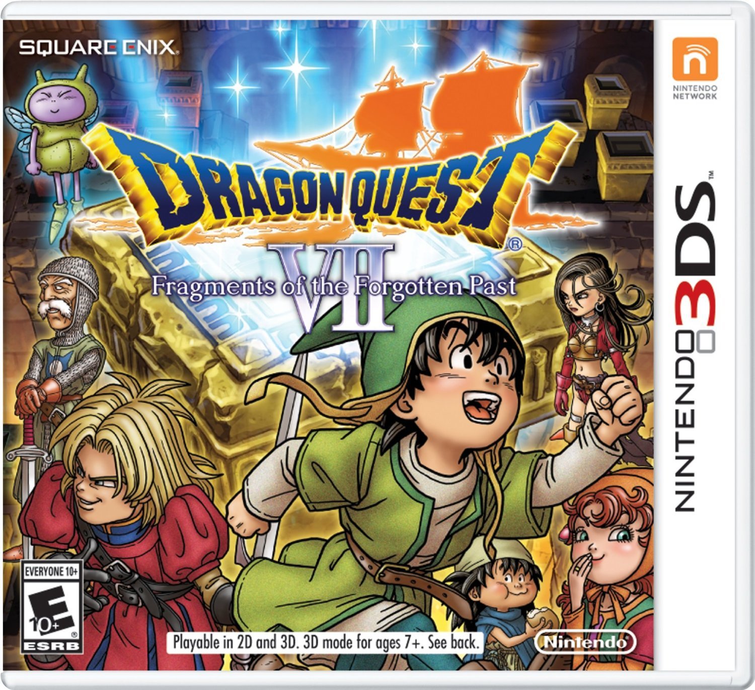 Dragon Quest VII: Fragments of the Forgotten Past - Nintendo 3DS Game | Classic JRPG Adventure | Perfect for Travel & Commuting Entertainment