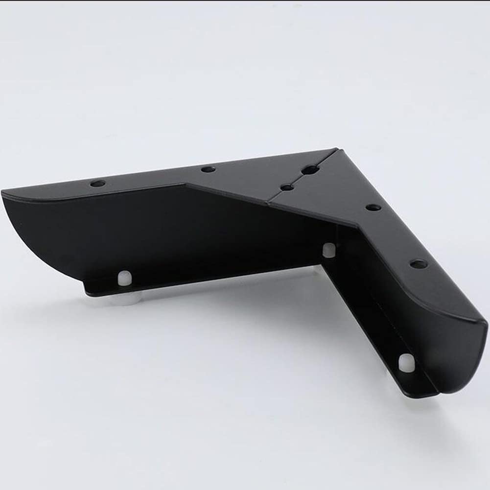 4PCS Heavy Duty Metal Furniture Legs - Black Triangle Sofa & Cabinet Feet, DIY Furniture Hardware with High Load Bearing Capacity - Perfect for Living Room, Bedroom & Office Furniture Upgrade