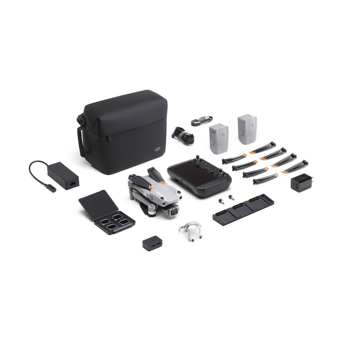 DJI Air 2S Fly More Combo with Smart Controller - 4K Drone with 1-Inch CMOS Sensor, 5.4K Video, 12MP Photos | Perfect for Aerial Photography, Travel Vlogging & Outdoor Adventures