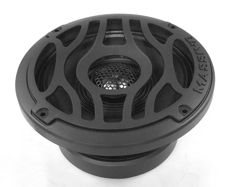 6.5 Inch 120 Watt Marine Coaxial Speakers (Pair) - Waterproof Boat Audio for Outdoor, RV & Marine Use