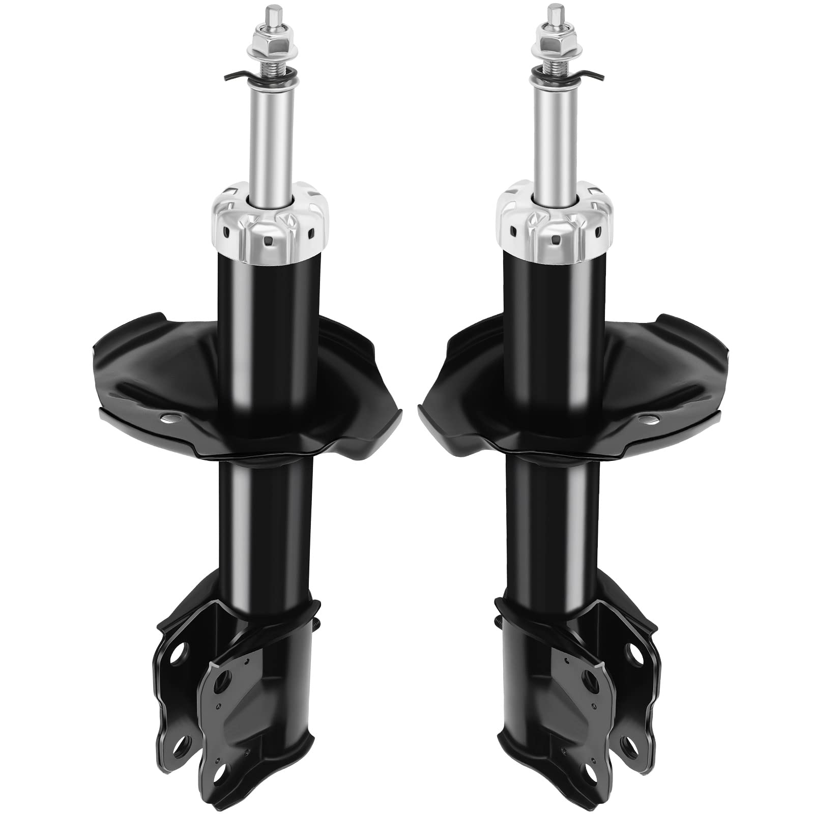 Aintier Front Shock Absorber Strut Set (Pair) for 2002-2005 Mitsubishi Lancer - Replacement for OEM 333382 & 72141 - Perfect for Smooth Ride & Enhanced Suspension Performance