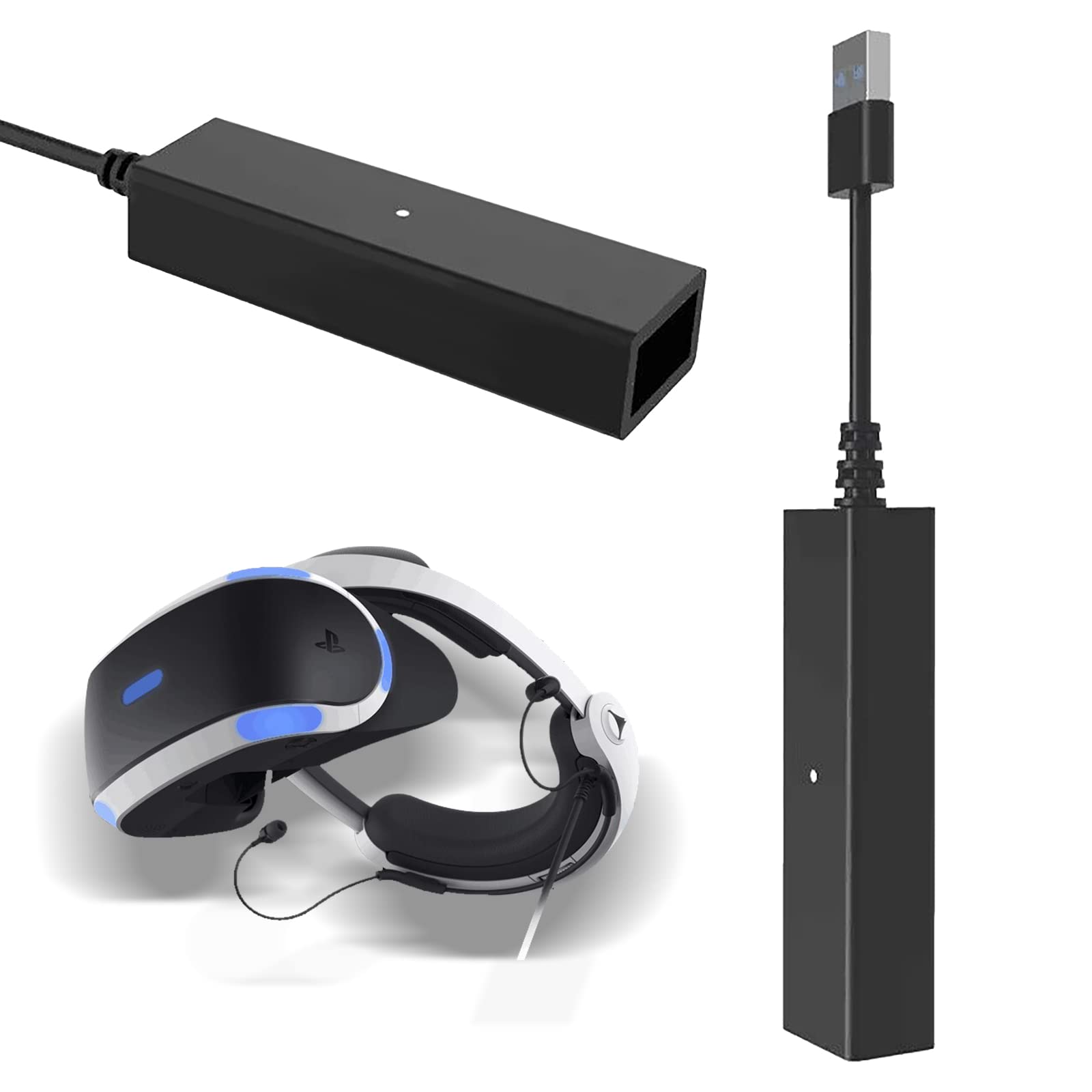 PSVR Camera Adapter for PS5 - Playstation 4 to PS5 Converter Cable - Official PSVR Adapter for PS5 Console - Perfect for Virtual Reality Gaming & PS5 VR Setup