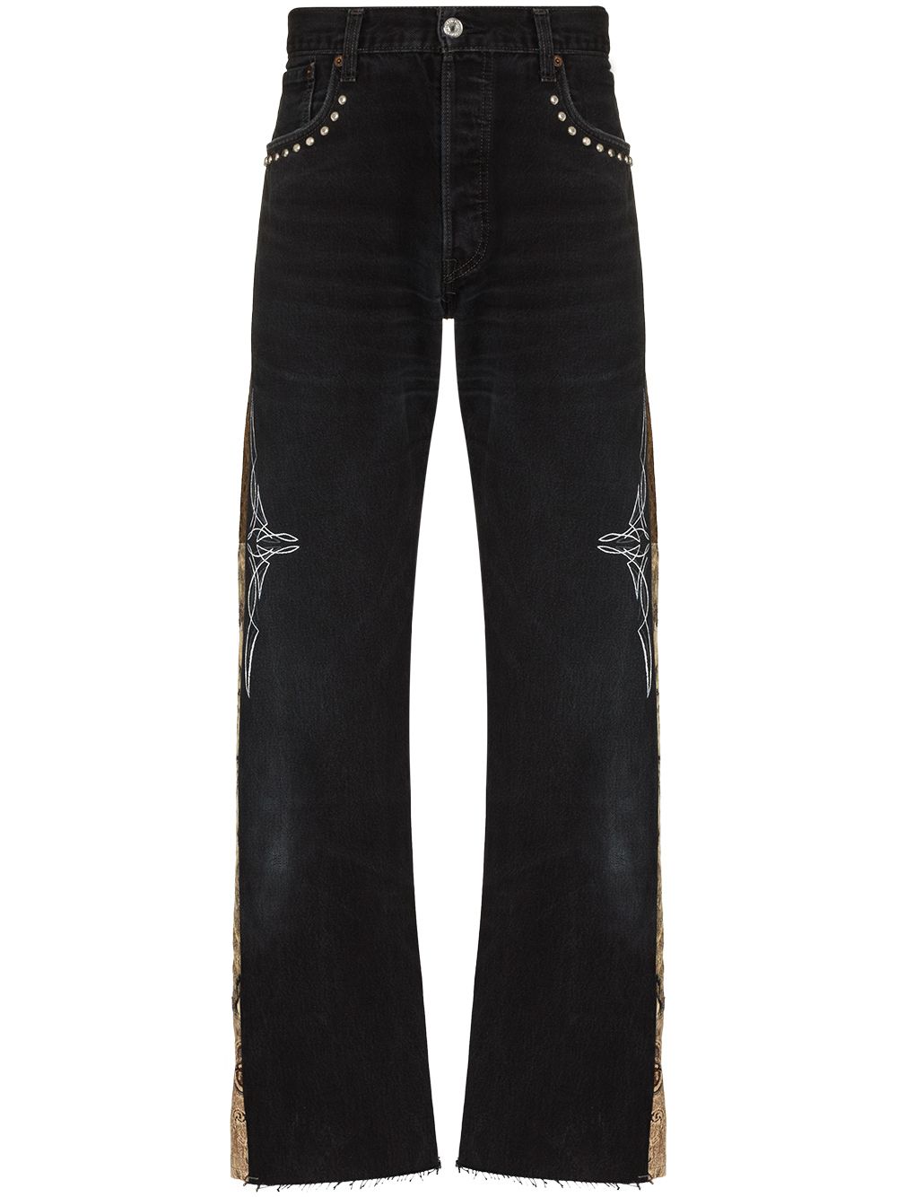 Children of The Discordance Black Jeans for Men & Women - Stylish Distressed Denim for Streetwear & Casual Outfits