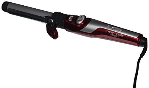 Conair Infiniti Evolution Rotating Clip Hair Curling Iron - Professional 1 Inch Curling Wand for Long, Medium & Short Hair - Perfect for Salon, Home & Travel Styling