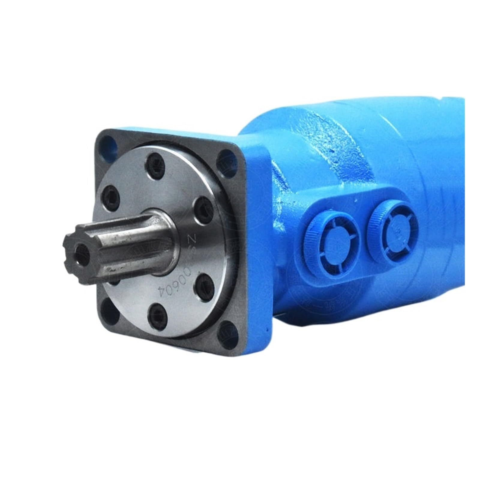 BMR Series Hydraulic Cycloidal Motor - BMR-50/63/80/100/125/160/200/250/315/400/500 - High Torque Oil Motor with 4-Bolt Mounting (BMR-125 Model) - Ideal for Construction Equipment, Agricultural Machinery & Industrial Applications