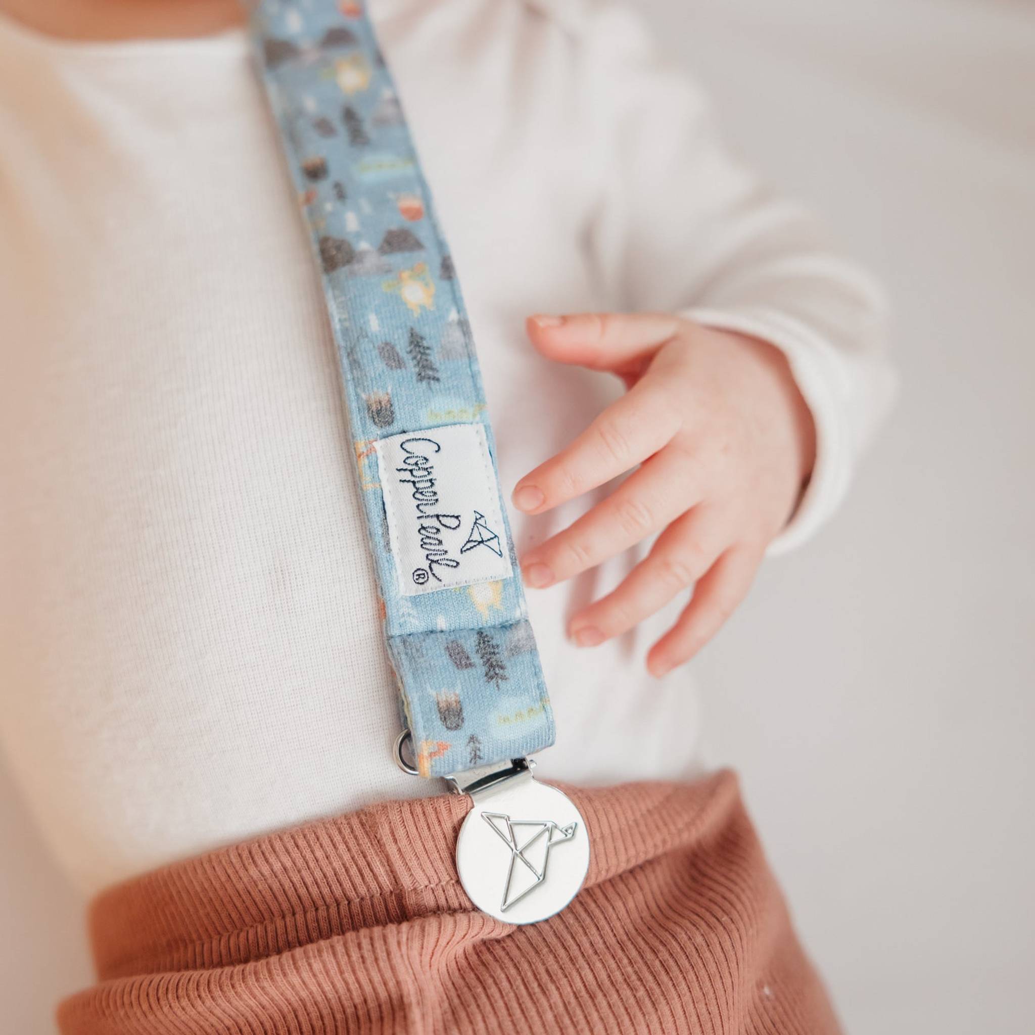 Viking Baby Pacifier Clips - Secure & Stylish Pacifier Holder for Infants - Perfect for Strollers, Car Seats & Diaper Bags