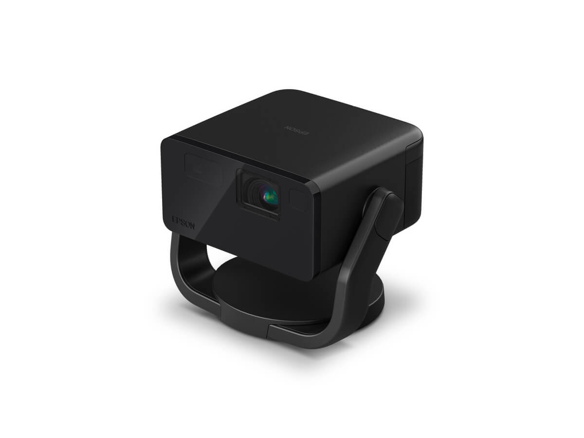 EpiqVision Mini EF 22B Portable Projector - HD 1080P Home Theater Projector for Movies, Gaming & Outdoor Camping | Wireless Streaming, Built-in Speaker, Compatible with Smartphone & Laptop
