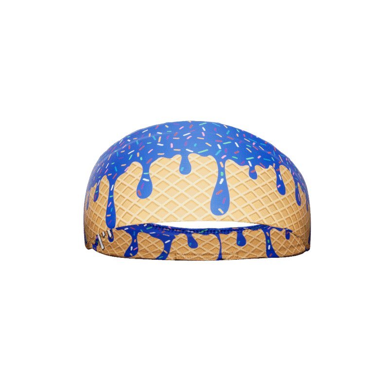 Royal Ice Cream Headband - Fun & Stylish Hair Accessory for Women & Girls - Perfect for Costume Parties, Cosplay, and Everyday Fashion