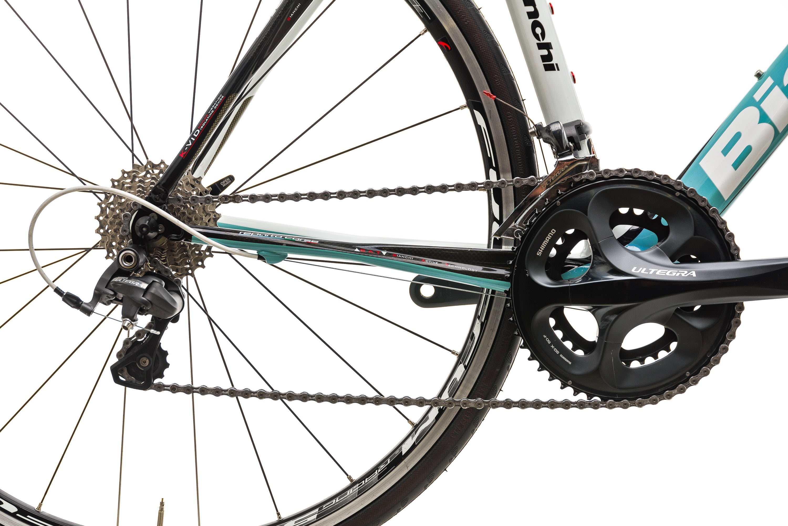Bianchi Infinito Ultegra Road Bike 2013 - 55cm Carbon Frame Shimano Groupset - Perfect for Racing, Endurance Cycling & Long-Distance Road Trips