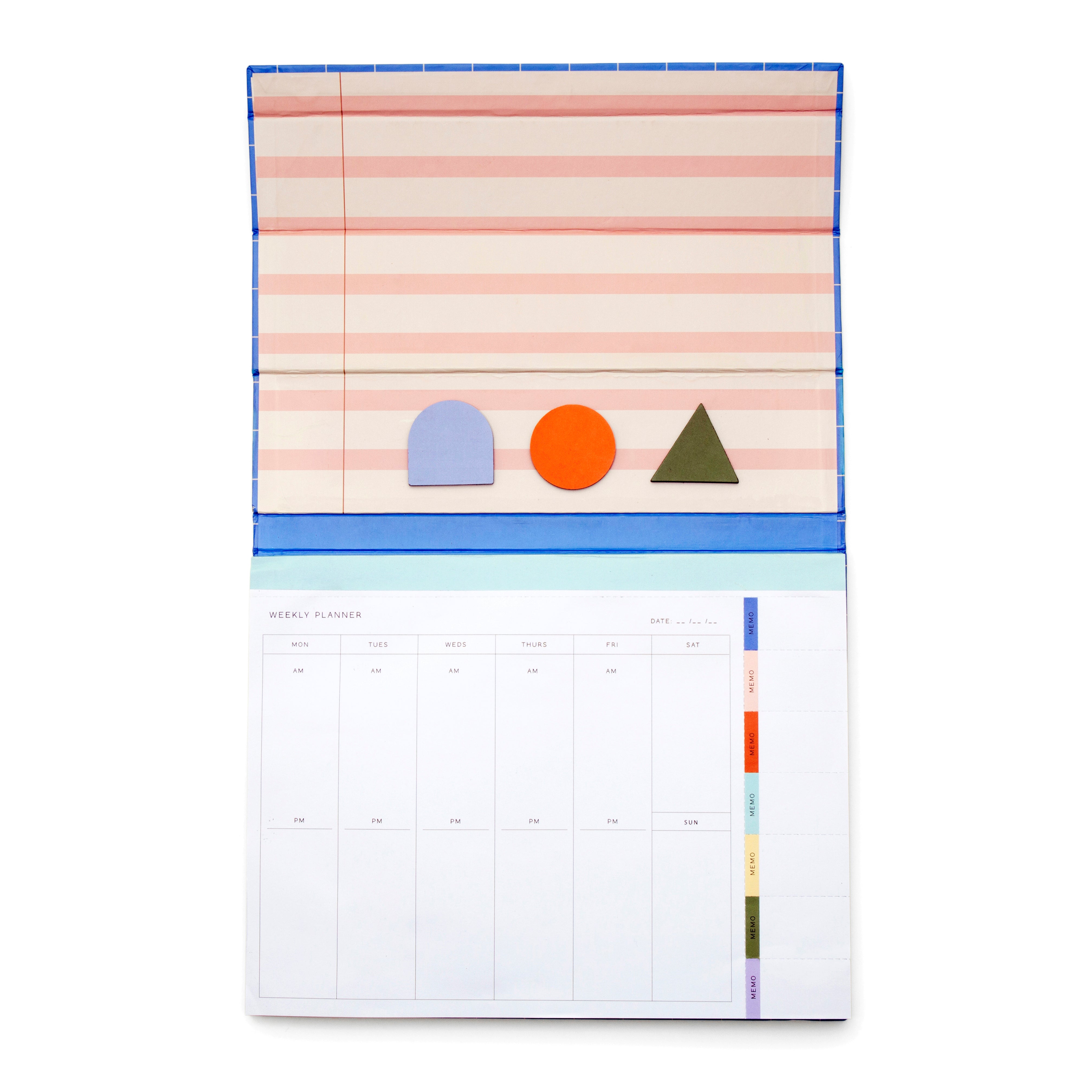 Inkerie Magnetic Weekly Desk Planner - Whiteboard Calendar for Office & Home Organization - Perfect for Scheduling, Goal Tracking & Productivity Planning