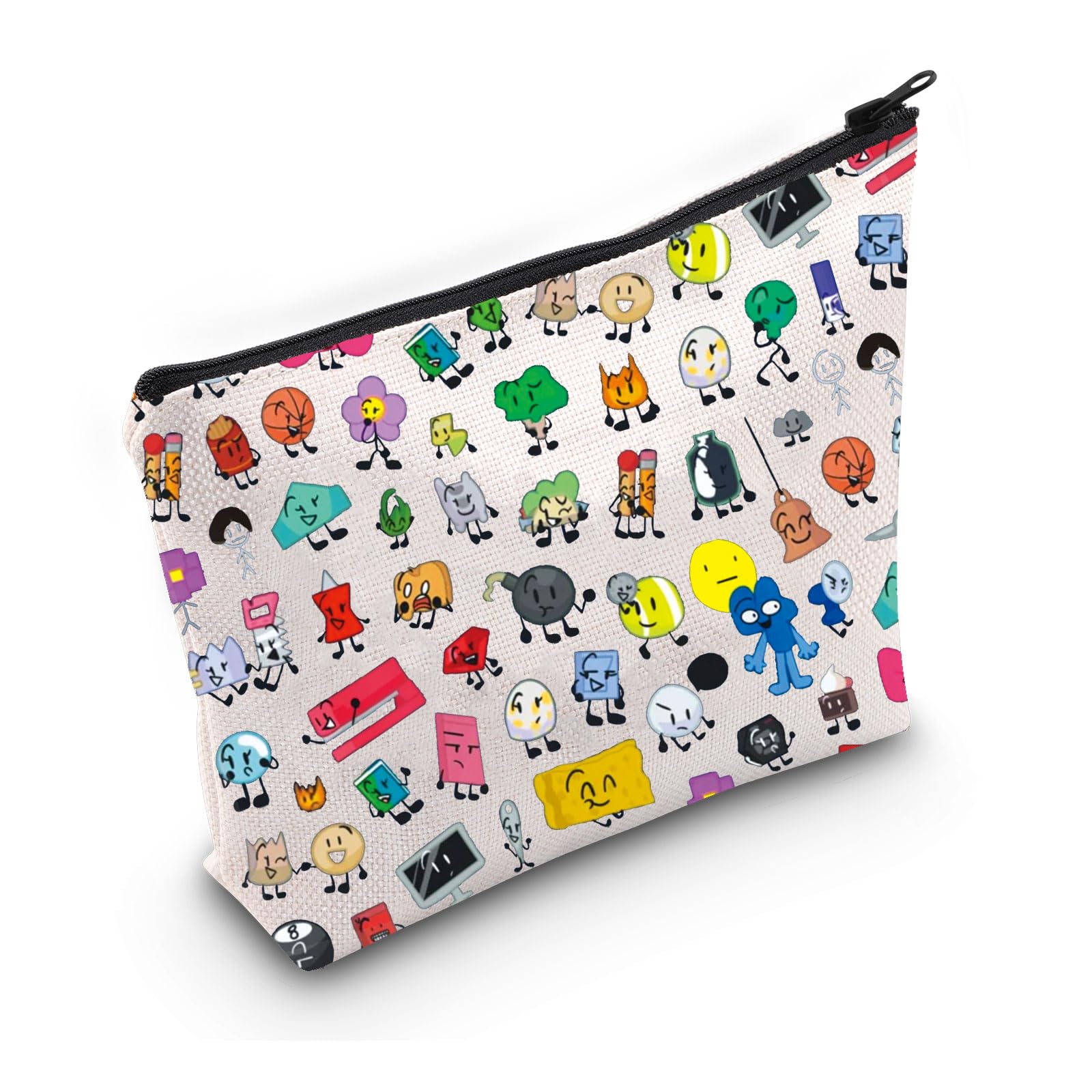 PWHAOO Game Inspired Algebralian Makeup Bag - Durable Cosmetic Bag for Game Fans, Cosplay Merch, and Everyday Use (Algebralian M)
