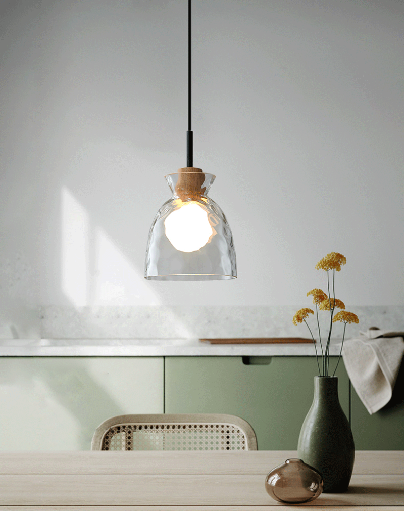 Torrente Modern LED Pendant Light - Adjustable Hanging Lamp for Kitchen Island, Dining Room & Bedroom - Energy Efficient Dimmable Ceiling Light Fixture