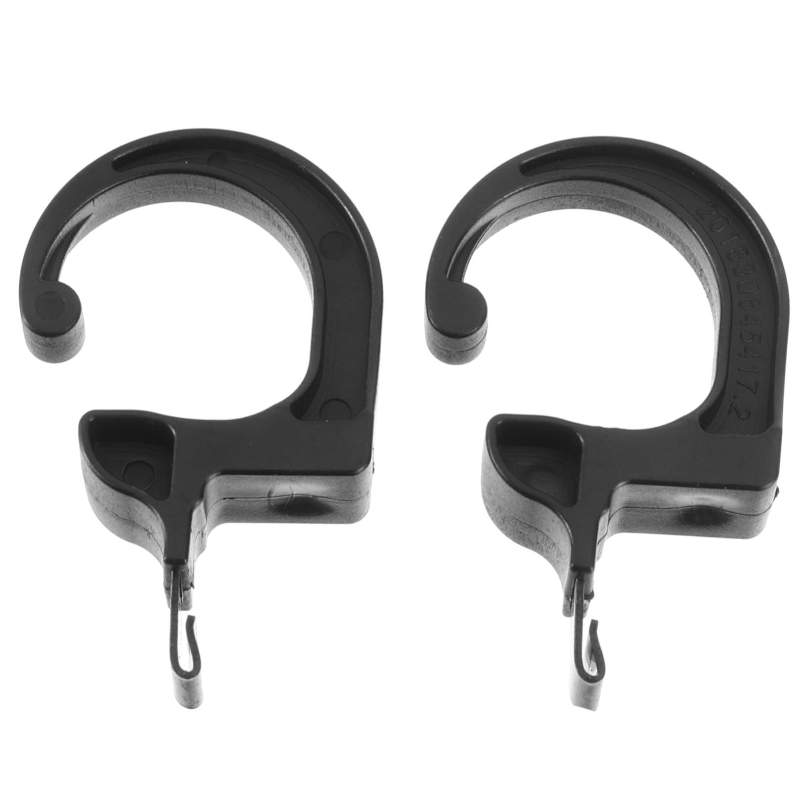 2-Pack Car Seat Hooks - Heavy Duty Backseat Hanging Organizer for Umbrellas, Bags & Groceries - Multi-Function Car Storage Hook for Rear Seat & Trunk Organization (Perfect for Road Trips & Daily Commute)