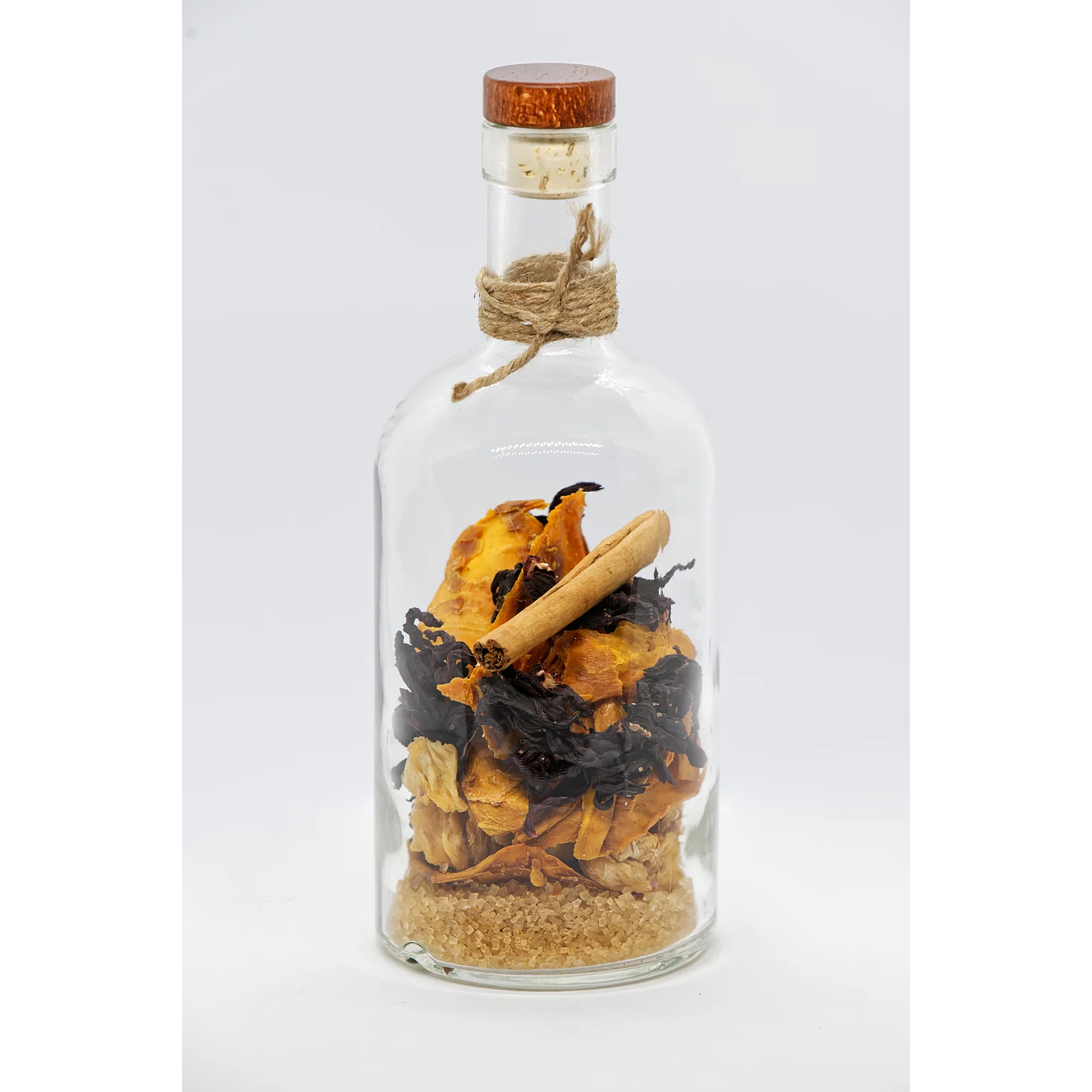 Premium Rhum Arrangé - Mango Pineapple Cinnamon Hibiscus Flavored Rum | Perfect for Cocktails, Tropical Drinks & Gift Giving