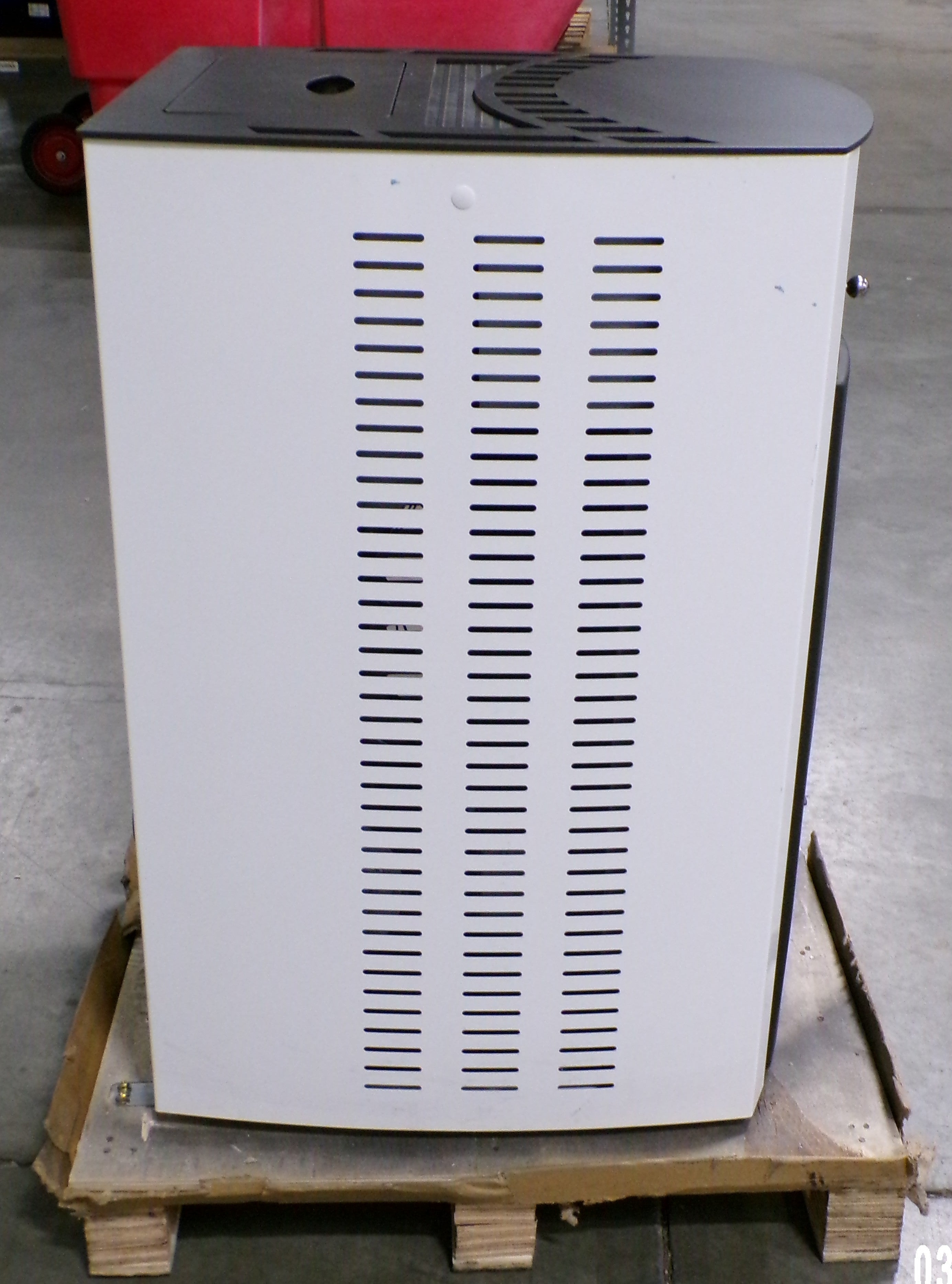 HP50S White Pellet Stove - Scratch & Dent Model SD1027 | Efficient Home Heating for Winter & Cozy Fireplace Alternative