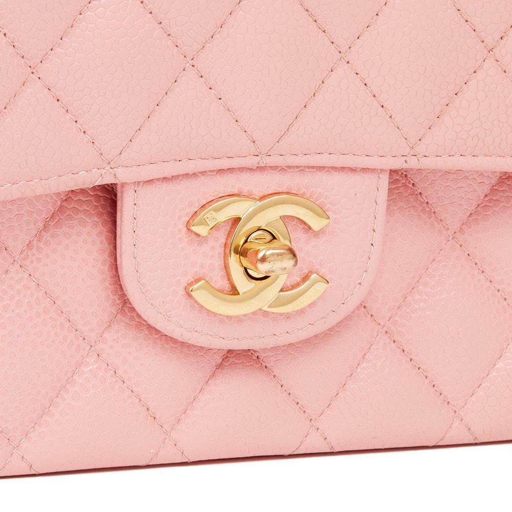Chanel Classic Medium Flap Bag in Pink | Luxury Quilted Leather Crossbody Bag for Women | Perfect for Date Night & Special Occasions